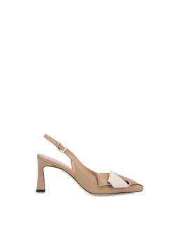 Slingback in vitello La Mer Rouge Photo 1