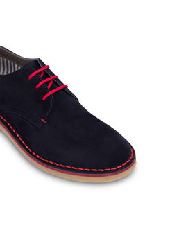 Samos split-grain leather derby Photo 5