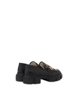 Twin P Manish calfskin and houndstooth loafers Photo 3