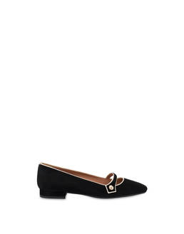 Mary Jane ballet flats in Queen suede Photo 1