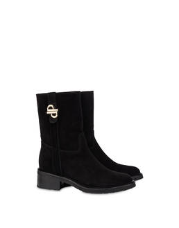 Twin P split-leather ankle boots Photo 2