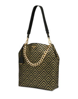 Hobo bag con pattern geometrico Darlene Photo 2