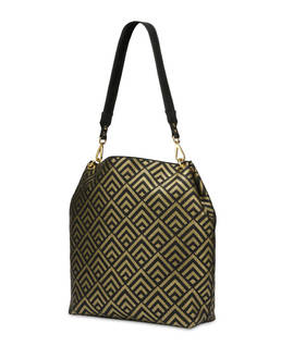 Hobo bag con pattern geometrico Darlene Photo 3