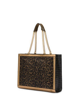 Follow The Sun leopard print shopping bag Photo 3
