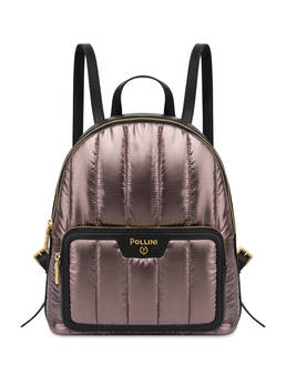 Shiny Tank metallic nylon backpack Photo 1