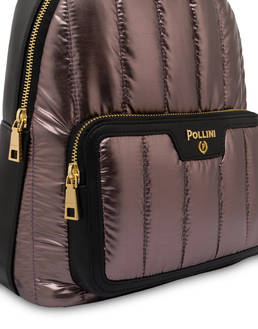 Shiny Tank metallic nylon backpack Photo 5