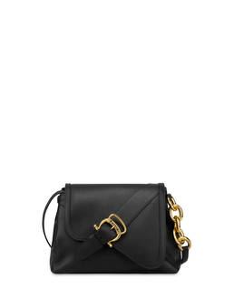 Borsa a spalla in vitello Cabiria Buckle Photo 1
