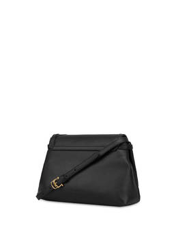 Borsa a spalla in vitello Cabiria Buckle Photo 3