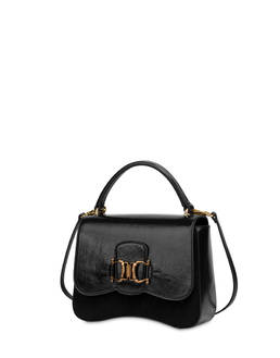 Borsa a mano in naplak e crosta Natalia Photo 2
