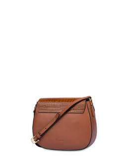 Petal bag in calf leather and leather Photo 3