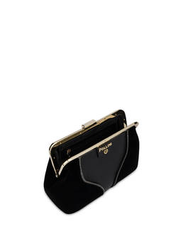 Clutch in velluto Karluv Most Shiny Photo 4