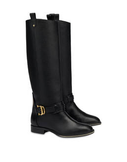 Cabiria Buckle calfskin boots Photo 2