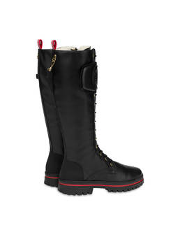 High Combat Boot Pollini Ice Cracker Photo 3