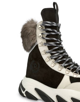 High sneakers with chunky hiking sole Photo 4