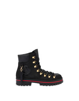 Pollini Ice Cracker boots in nubuck and calfskin Photo 1