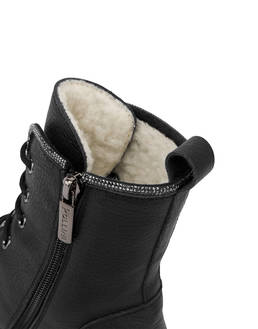 Karluv Most combat boot in calf leather Photo 4