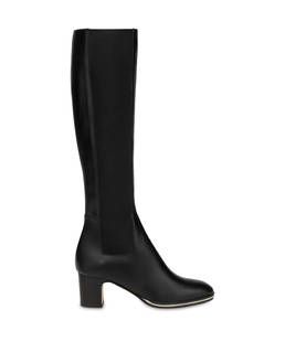 To-the-knee boots in Marne calf leather Photo 1