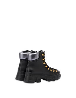Shiny Tank calf leather pedule shoes Photo 3