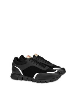 Sneakers in crosta e vitello Court Photo 2