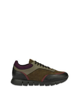 Court leather and calf leather sneakers Photo 1