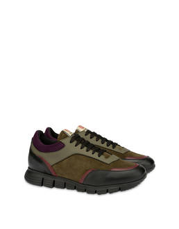 Court leather and calf leather sneakers Photo 2
