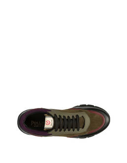 Court leather and calf leather sneakers Photo 3