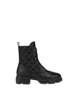 Stars In Prague matelassé combat boot Photo 1
