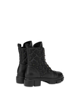 Stars In Prague matelassé combat boot Photo 3