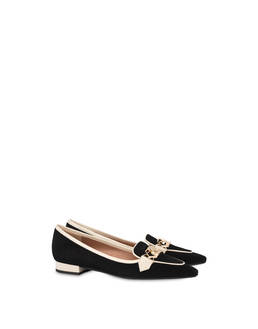 Ballerine in camoscio Queen Photo 2