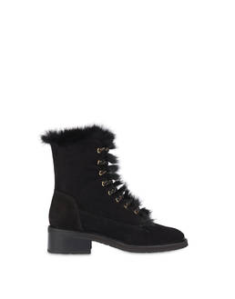 Uniform split leather boots Photo 1