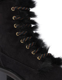 Uniform split leather boots Photo 4