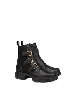 Combat boot in Vienna calfskin Photo 2