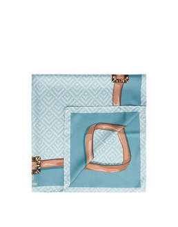 Silk twill scarf Photo 2