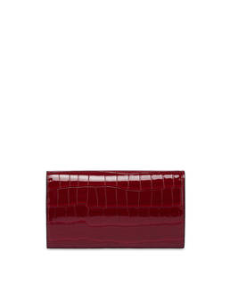 Wallet On Chain crocodile print wallet Photo 2