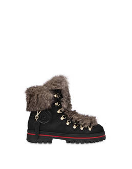 Pedule shoes in nubuck and lapin Pollini Ice Cracker Photo 1