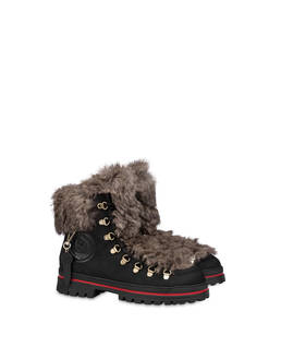 Pedule shoes in nubuck and lapin Pollini Ice Cracker Photo 2
