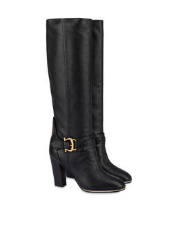 Cabiria Buckle calfskin boots Photo 2