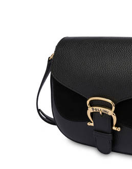 Petalo bag in calfskin and split leather Photo 5