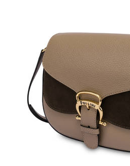 Petalo bag in calfskin and split leather Photo 5