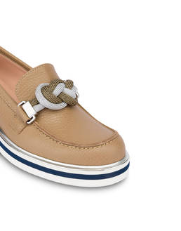 Cozy Tea calfskin loafers Photo 4
