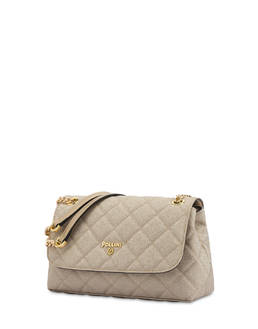 Borsa a spalla Matelasse' in mini glitter Waltzer Night Photo 2