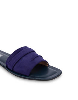 Ciabatta flat in camoscio Wave Photo 4