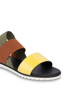 Soft Walk elastic flat sandals Photo 4