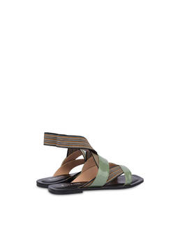 Colorful Band flat sandals with elastics Photo 3