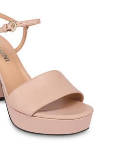 Corinto calfskin platform sandals Photo 4