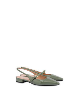 Ballerina slingback in vernice Cote d'Azur Photo 2