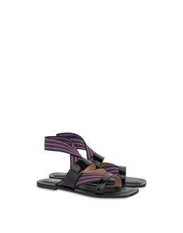 Colorful Band flat sandals with elastics Photo 2