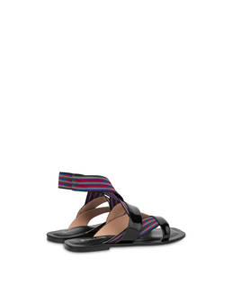 Colorful Band flat sandals with elastics Photo 3