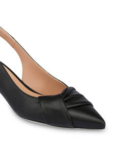 Soft Spring nappa leather slingbacks Photo 4
