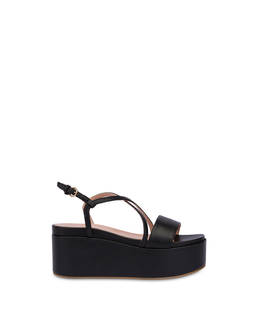 Corinto calfskin flatform wedge sandals Photo 1